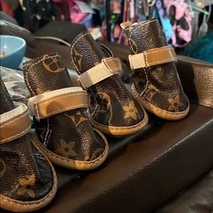 LV dog shoes. New variety sizes